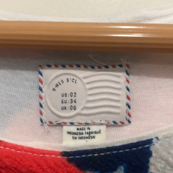 Anthropologie Watercolor Dress - Picture 3 of 4